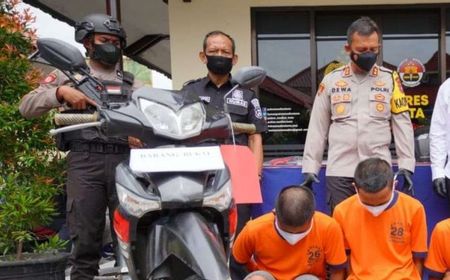 Polres Madiun Kota Tangkap Kawanan Pencuri Motor