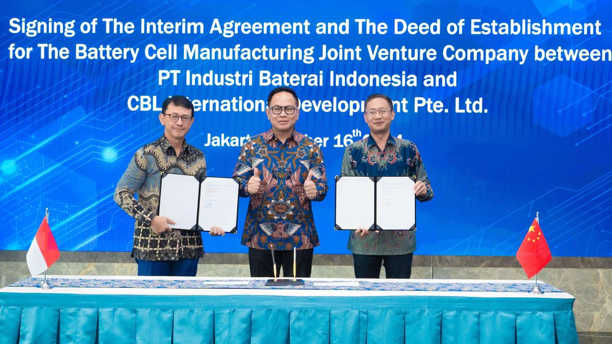 PT Industri Batterai Indonesia et CBL International ont créé une coentreprise pour la production de cellules de batterie