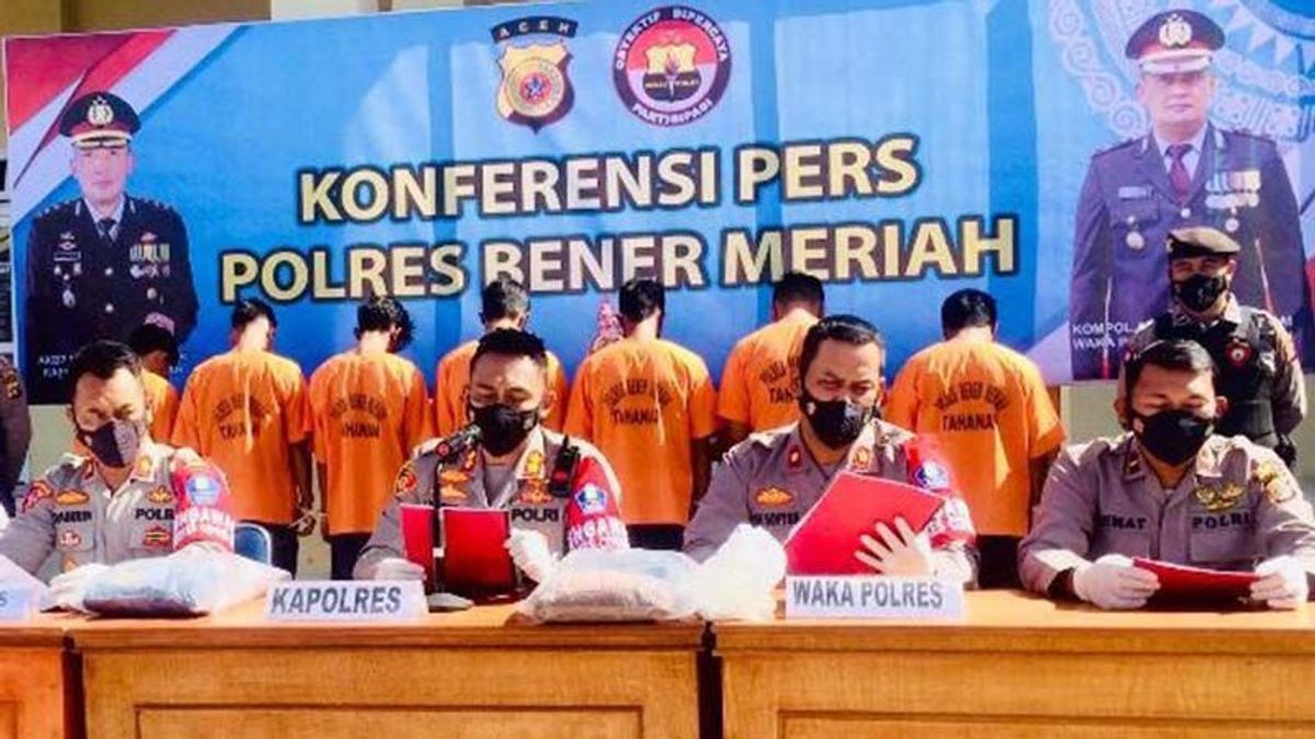 Aceh Police Arrest Eight Suspected Rapists Of Two Teens, One Is Still A Teen