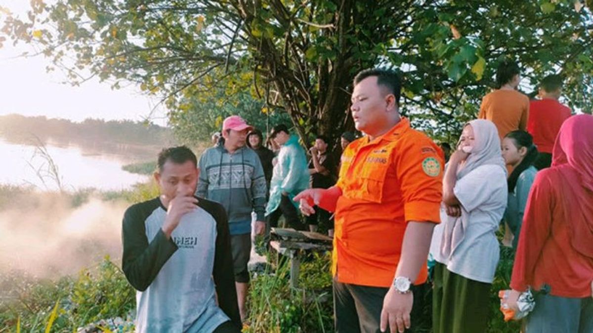 Bahagia Jadi Petaka, A Boy 11 Tahun Di Pekanbaru Terredang Arus Sungai Siak, 6 Personel Basarnas Masih Mencari