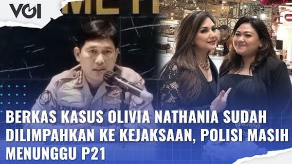 VIDEO: Olivia Nathania's Case File Has Been Transferred To The Prosecutor's Office, The Police Are Still Waiting For P21