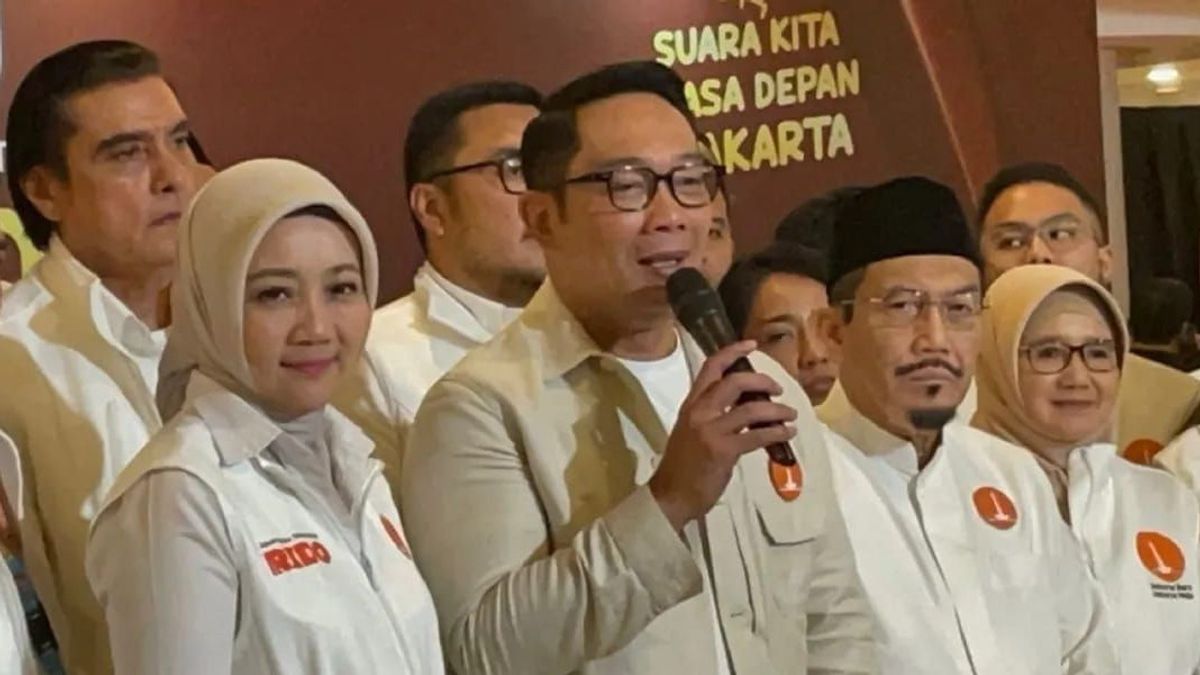 Ridwan Kamil Siap Jabarkan Solusi Tata Kota di Debat Ketiga Pilkada Jakarta