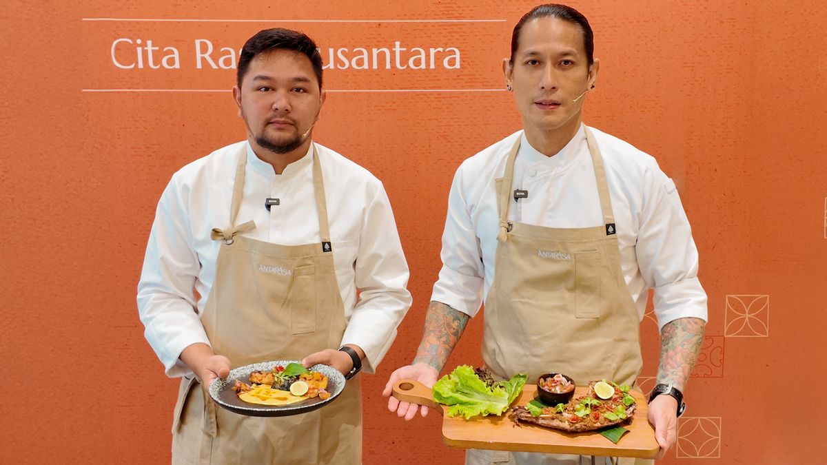 Kolaborasi Ikonik, Chef Juna dan Chef Arcad Hadirkan Menu Fusion 
