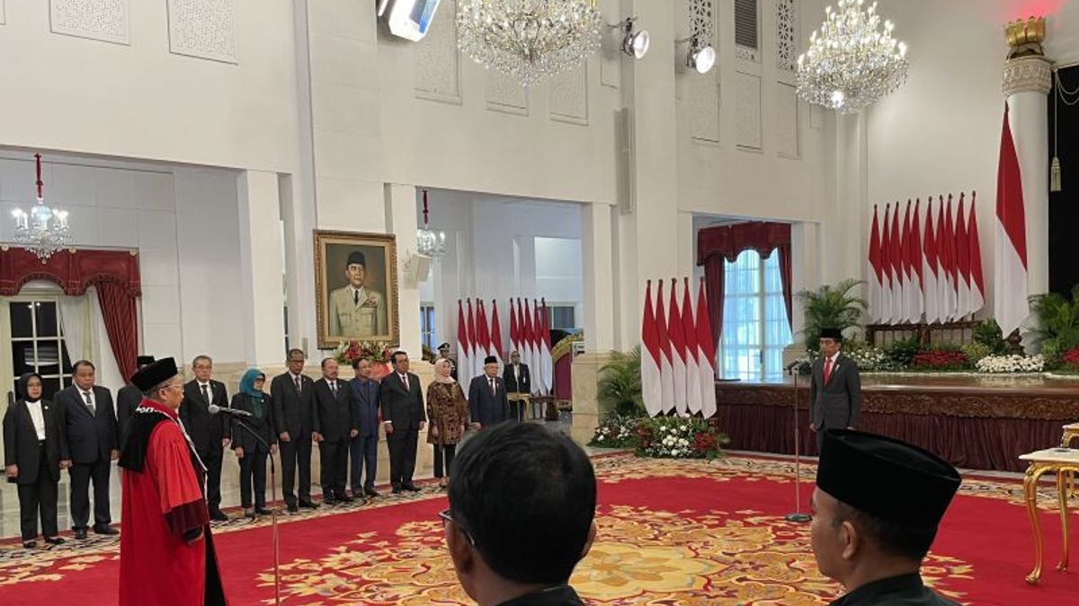 Président Jokowi, Arsul Sani Juge Constitutionnel