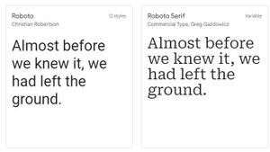 Google Perkenalkan Jenis <i>Font</i> Baru dari Keluarga Roboto, Diklaim Lebih Jelas