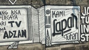 Karena PPKM, Seniman Jalanan Pilih Bersuara Lewat Dinding