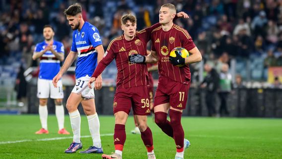 Singkirkan Sampdoria di Coppa Italia, AS Roma Bertemu AC Milan