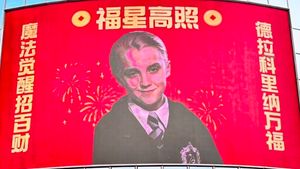 Draco Malfoy, Karakter Antagonis di Harry Potter Mendadak Jadi Simbol Perayaan Imlek 2026 di China