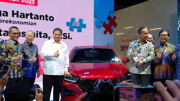 الوزير المنسق Airlangga يفتتح رسميا GJAW 2023 ، ويعطي أخبارا تفيد بأن صناعة السيارات الإندونيسية جيدة جدا