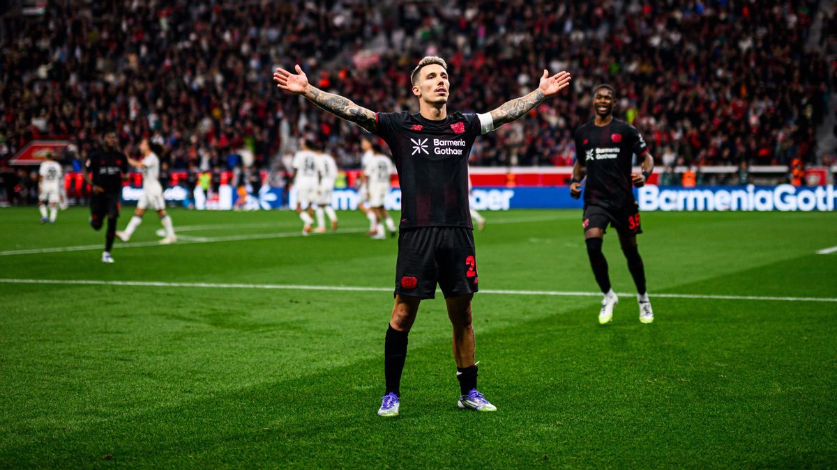 Sembilan Pemain Leverkusen Gagalkan Frankfurt ke Puncak Klasemen 