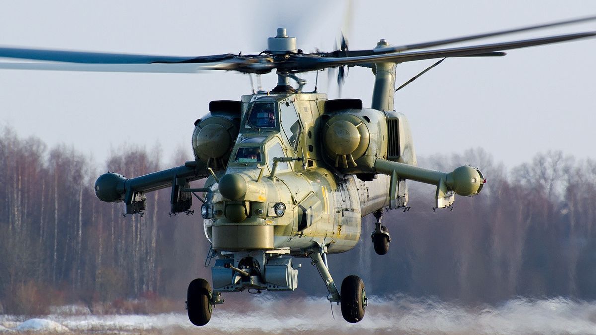 Helikopter Militer Jatuh dan Tewaskan Dua Pilot di Krimea, Pemerintah Rusia Gelar Penyelidikan