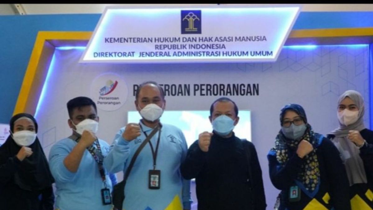 Ditjen AHU Hadirkan Layanan Perseroan Perorangan dan Apostille di Sriwijaya Expo 2022