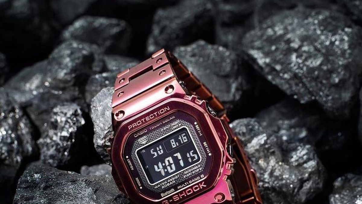 G-Shock تطلق مجموعة الساعات المعدنية الكاملة 5000 