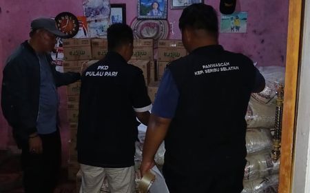 Masa Tenang, Bawaslu Sita Paket Sembako dari Tim RK-Suswono dan Pramono-Rano di Kepulauan Seribu  J