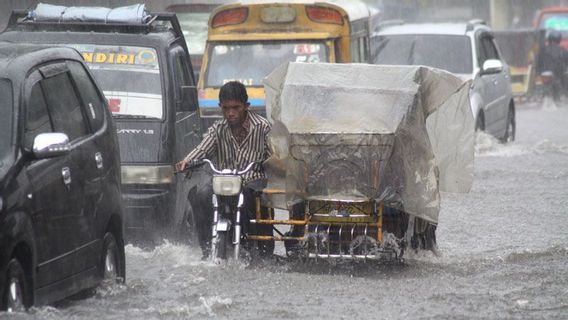 BMKG 天気予報: いくつかの大都市で大雨が降ります