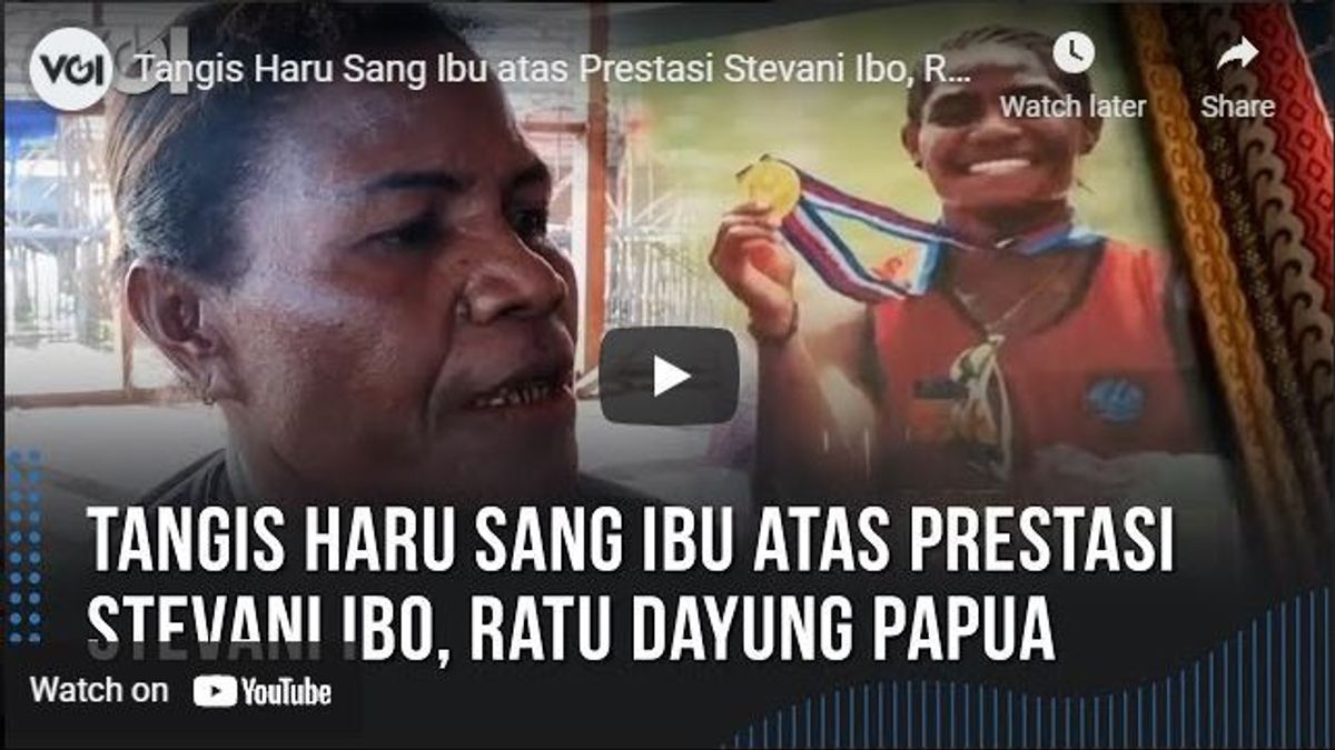  VIDEO: Tangis Haru Sang Ibu atas Prestasi Stevani Ibo, Ratu Dayung Papua