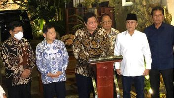 コンパクト・ゴルカル、PPP、PAN PKB対応がチャック・イミン大統領候補から統一インドネシア連合に加わりたいとき