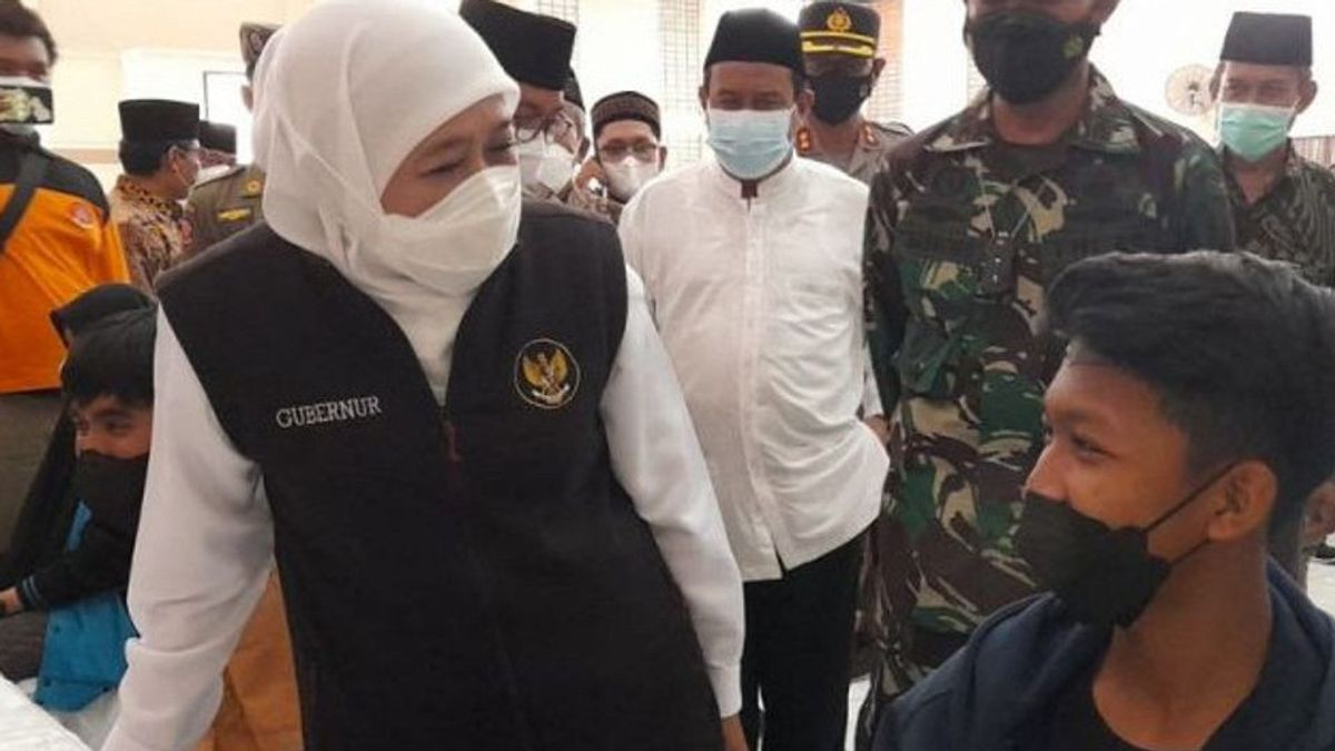 Cegah Penyebaran COVID-19, Gubernur Jatim Khofifah Luncurkan Sekolah Tangguh di Pamekasan