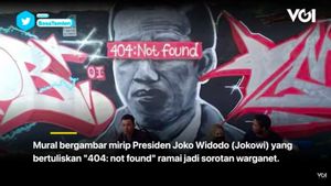 Jokowi Respons Santai Kritik 'Dipaksa Sehat di Negara Sakit' dan Mural '404: Not Found,' Polri: Tak Kami Tindak!