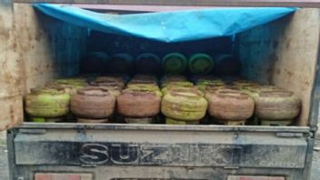 Konawe Police Fail To Smuggle 120 LPG Gas Tubes 3 Kg: Want To Send To Morowali, Buy Rp23,000 Per Tube Will Selled Rp40,000