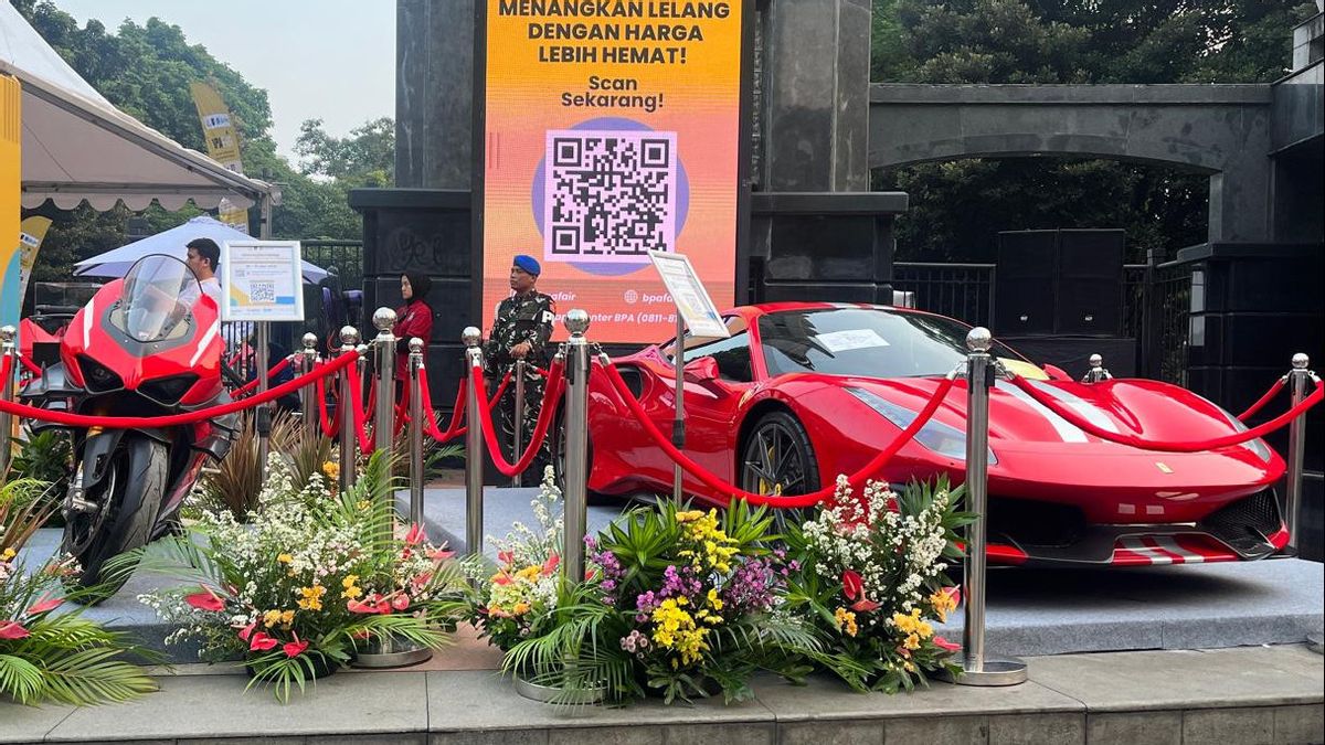 Tas Mewah hingga Mobil Sport Aset Rampasan Negara Dilelang di BPA Fair 2026   