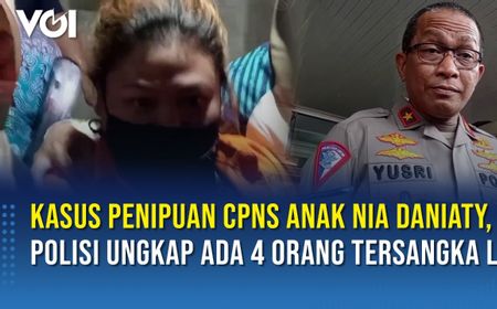 VIDEO: Ada Empat Tersangka lain dalam Kasus Dugaan Penipuan CPNS Anak Nia Daniaty