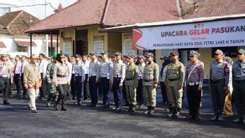Bienvenue Pemudik, la police de la ville de Magelang a créé 8 postes de sécurité