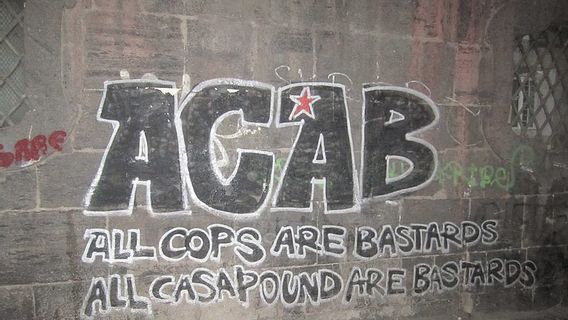 History Of <i>All Cops Are Bastards</i> Slogan In The World Of Football