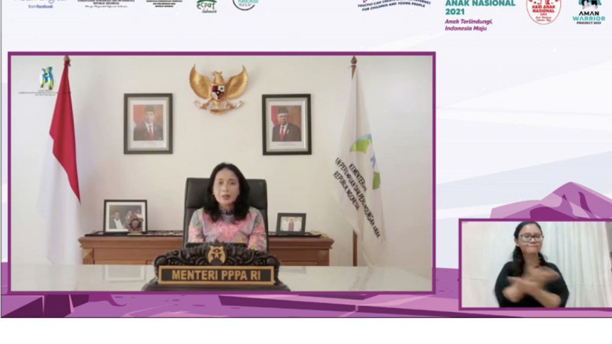 PPPA Minister Reminds Indonesian Children Not To Be Trapped In The Bad Side Of Social Media