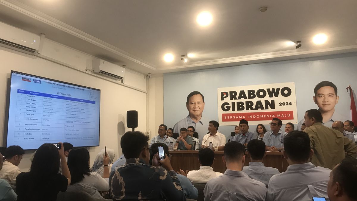 Picking Up Prabowo-Gibran's Victory, TKN Fanta Launches 23 Young Voters Clusters