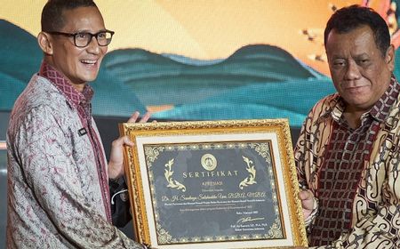 Wujudkan Desa Wisata Kelas Dunia, Menparekraf Sandiaga Raih Penghargaan dalam Program Kedaireka Matching Fund 2022