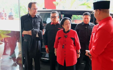 Megawati Tiba di Kantor DPP PDIP Jelang Pengumuman Calon Kepala Daerah Gelombang Ketiga