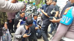 Hendak Gabung Demo Buruh di Gedung DPR, 10 Pelajar Diringkus Polisi di Kawasan Senayan