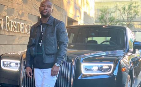 Mayweather dan Rapper Terkenal Berebut Mobil Mewah Seharga Rp37,5 Miliar