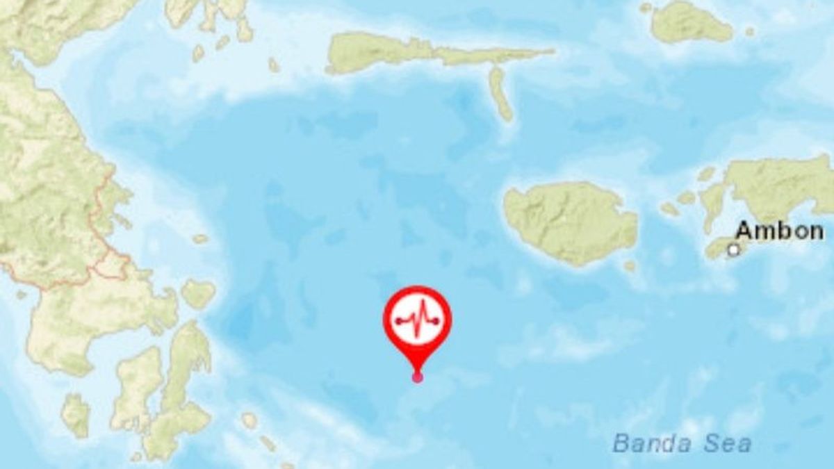 Le Dernier Tremblement De Terre Se Produit Dans La Région De Wakatobi Avec Une Magnitude De 5,8 Sans Potentiel De Tsunami