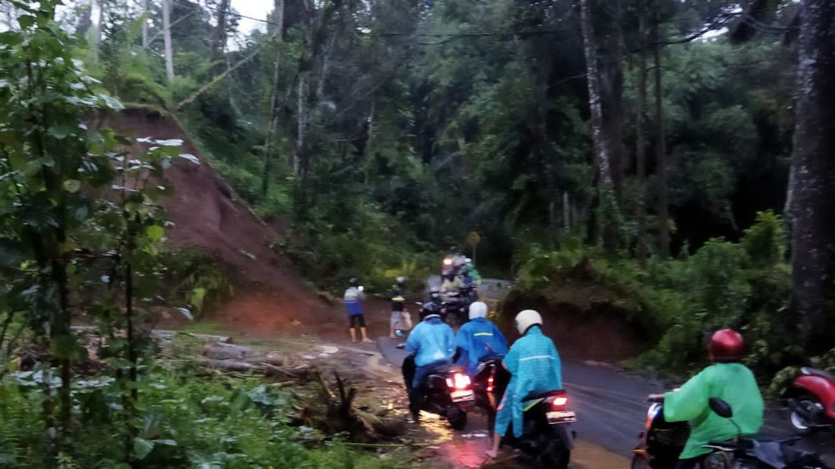 巴厘岛有6人死于洪水和山体滑坡
