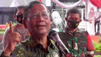 En Plus Des Révisions, Mahfud MD Appelle Jokowi à La Loi Omnibus ITE Law
