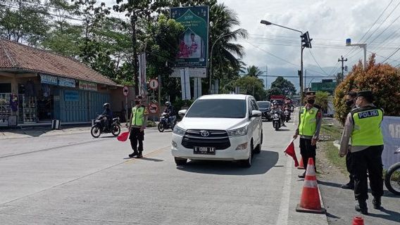 Sampai Siang Ini, Arus Mudik di Ajibarang Banyumas Masih Landai