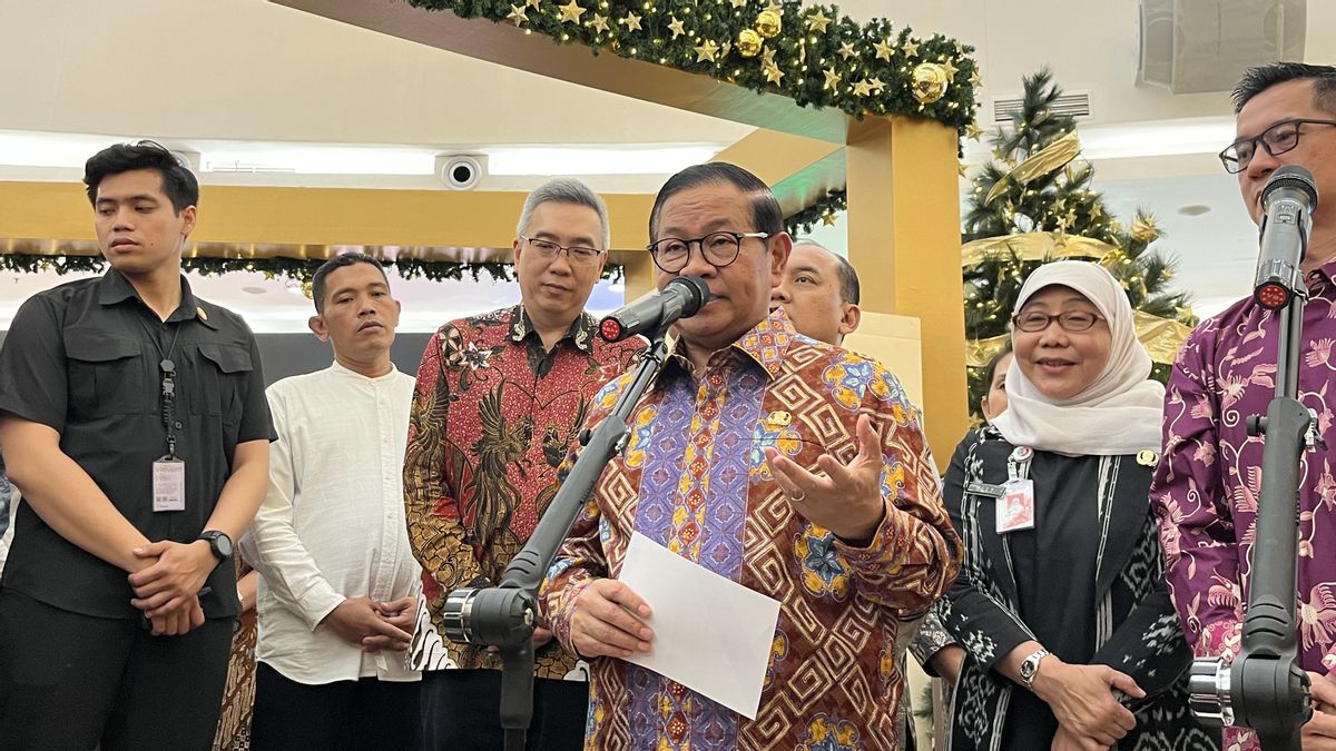 Kalibata Kerusuhan, Pramono Anung demande aux habitants de s'abstenir