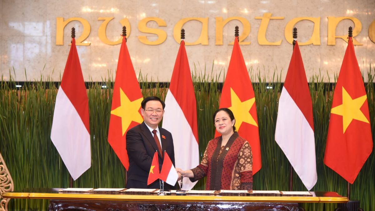 Teken MoU Antar Ketua Parlemen, Puan: Hubungan RI-Vietnam Seperti Saudara di ASEAN