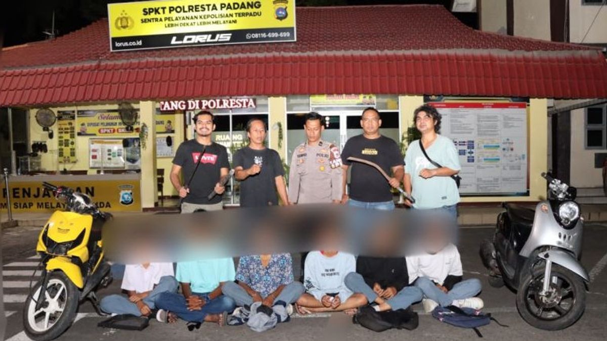 6 Siswa di Padang Diamankan Polisi karena Tawuran