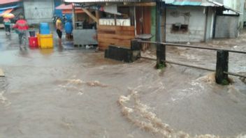 Hujan Deras Sebabkan Wilayah di Halmahera Barat Malut Banjir Minggu Pagi