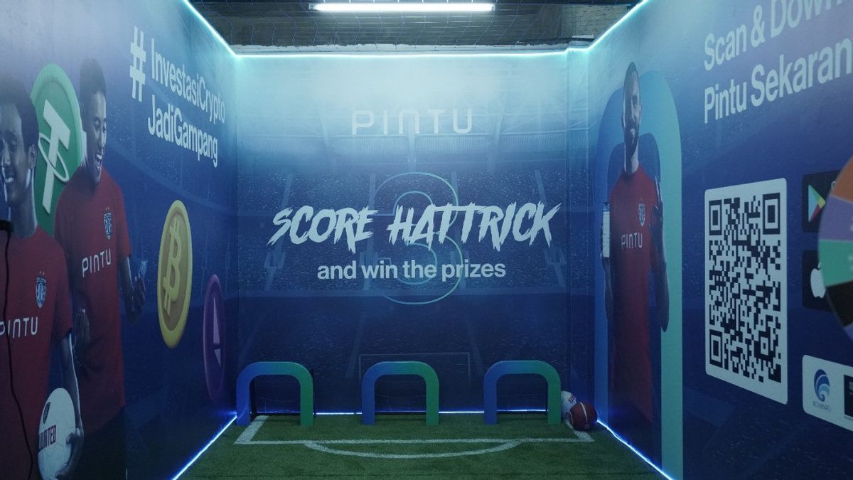 在巴厘岛联队与波斯蒂亚队的比赛中，PINTU向成千上万的球迷介绍了加密资产