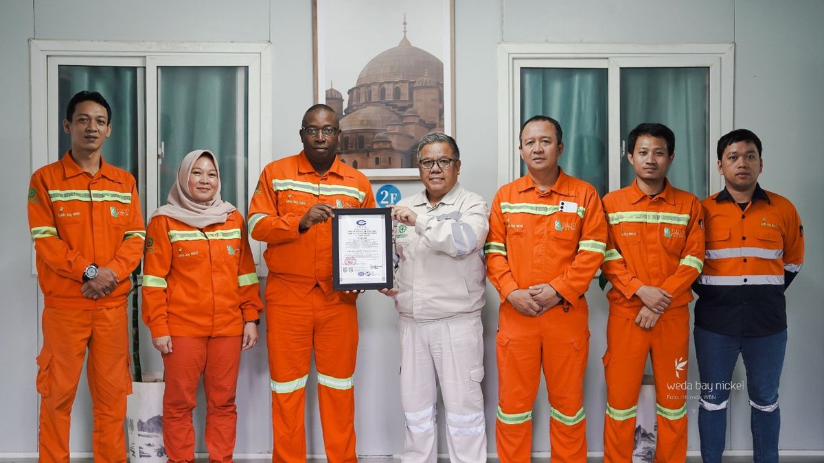 Perkuat Sistem Manajemen Lingkungan dan Keselamatan Kerja, Weda Bay Nickel Peroleh Sertifikasi ISO 14001 dan ISO 45001