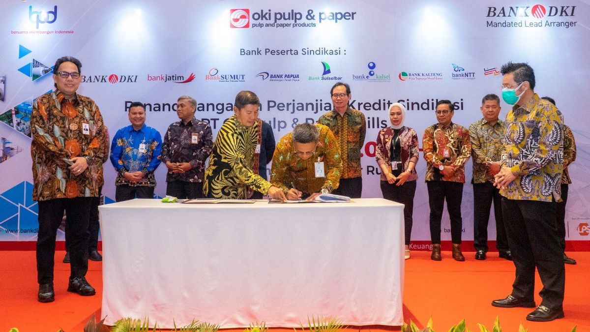 Bank DKI Disrupts The Distribution Of Sindication Loans Rp1.5 Trillion Together With 8 Other Regional Development Banks