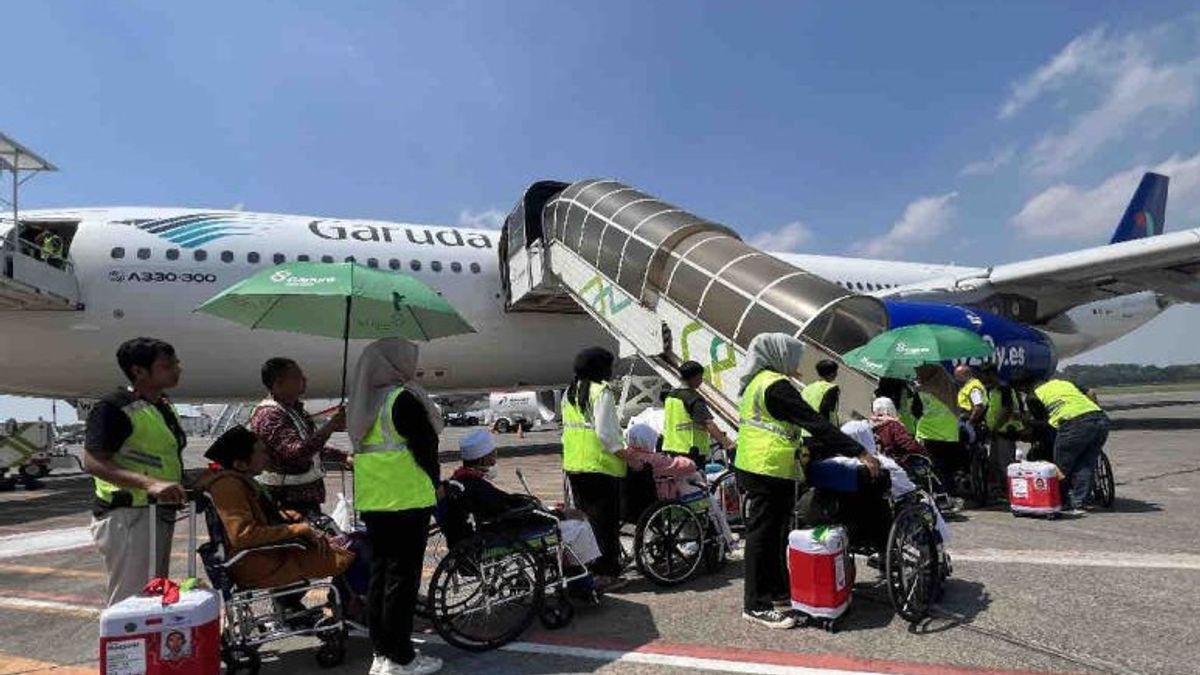 Garuda Indonesia Serves Return Of Indonesian Hajj Pilgrims To Indonesia