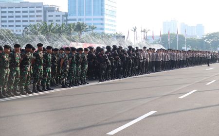 Cegah Massa Masuk ke Dalam Gedung DPR MPR, Polri Siapkan 2.013 Personel Gabungan