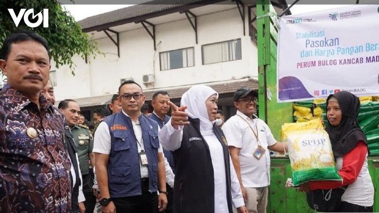 Gubernur Khofifah Berharap Pasar Murah Dapat Stabilkan Harga Pangan