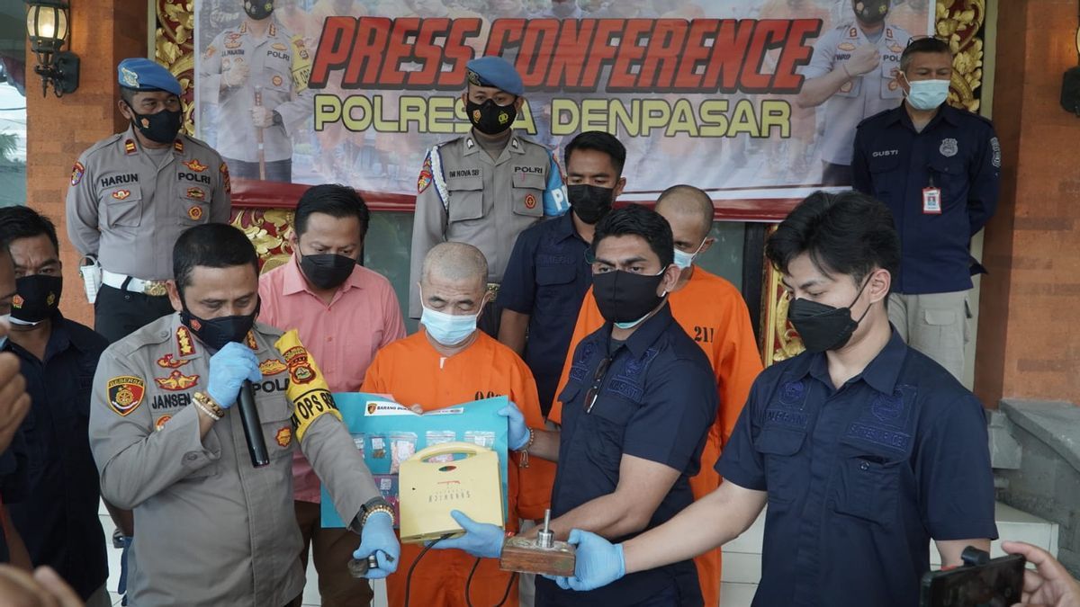 Baru Bebas dari Penjara, Residivis Narkoba di Denpasar Kembali Ditangkap Gegara Produksi Ektasi di Rumah 