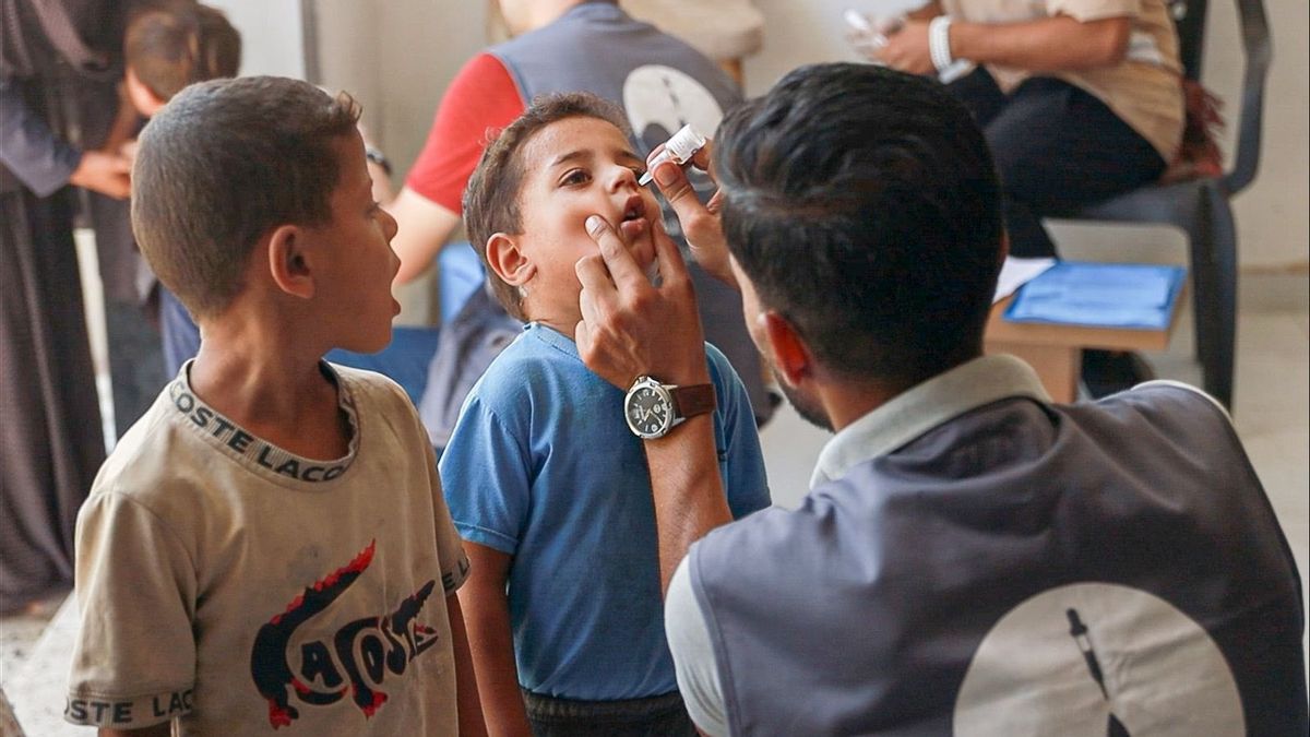 WHO Expects Vaccination To Protect Gaza Children From Polio To Pneumonia